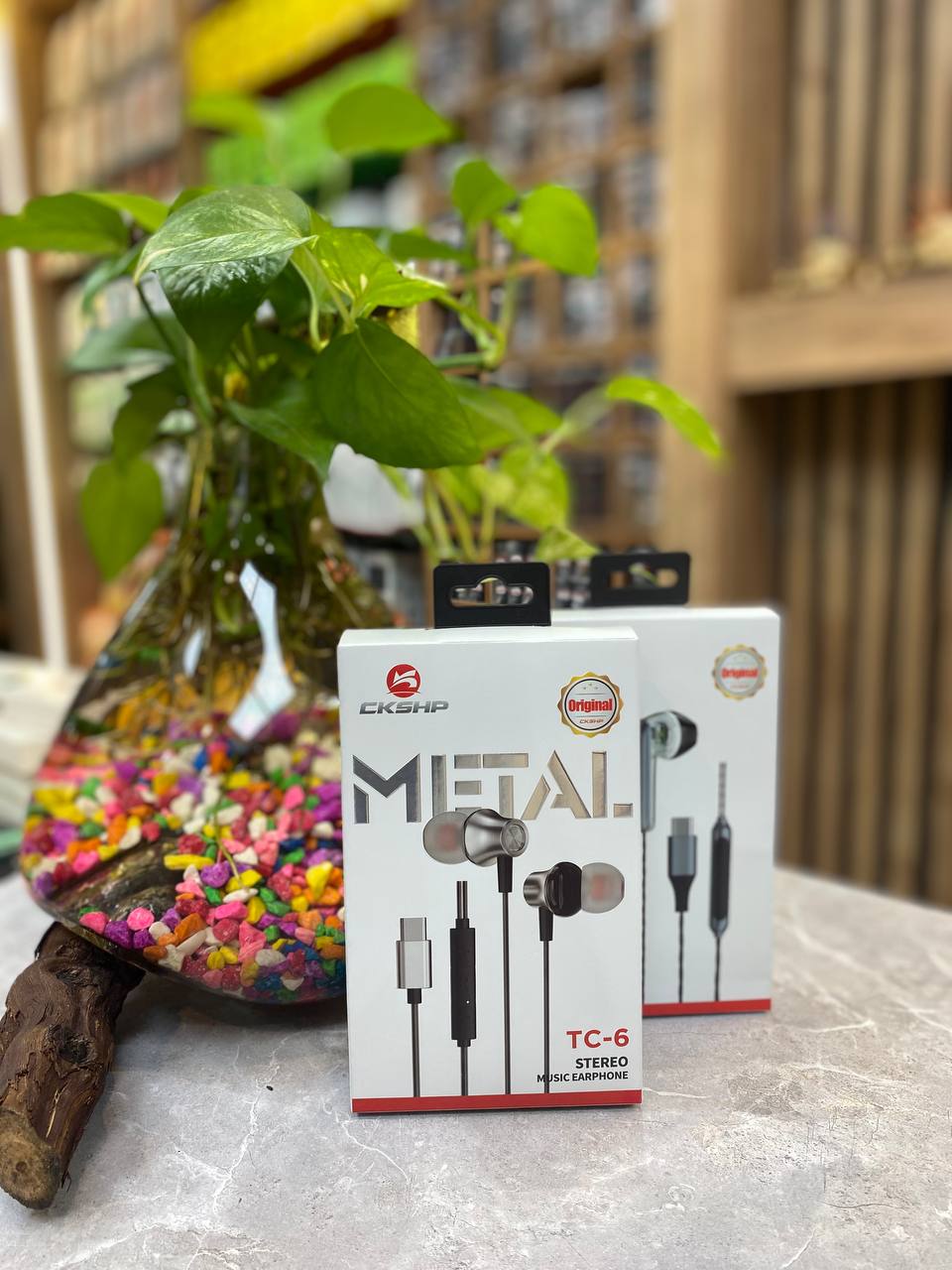 هندزفری سیم دار تایپیسی مدلCKSHP    TC-6